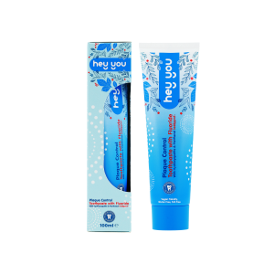 Зубна паста для профілактики каменю з ремінералізації Plaque Control (100 мл) Hey You