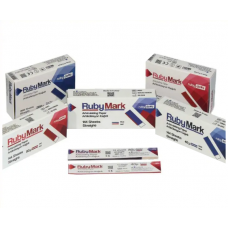 Articulating paper RubyMark 40 micron - straight - 144 pcs. Red\blue