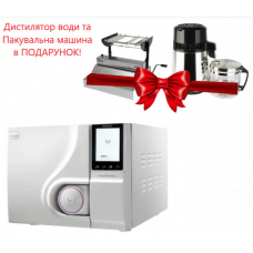 Автоклав Granum Touch 18B Дистилятор воды и упаковочная машина в ПОДАРОК