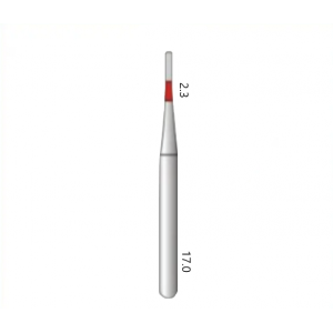 Drill bit CD-51F(D=007mm.) cylindrical with rounded head 10 pcs Denco