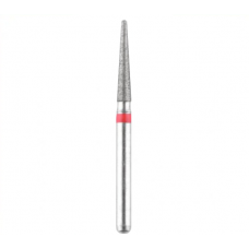 Diamond burs 198.514.018 red with a straight tip