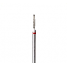 Diamond burs 244.514.025 red with a straight tip