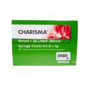 Charisma Smart combi set of 8 syringes + 2 Bond 4ml Heraues Kulzer