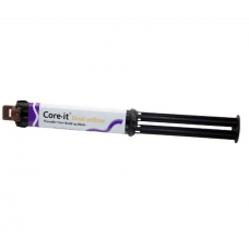 Core-it, BLUE 1 syringe 10 grams, double hardening cement, Spident