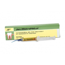 Jen MetroHeLur (Джен МетроГеЛур) антимикробный гель для лечения пародонта, шприц 2мл