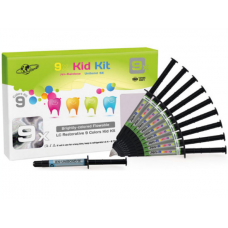 Jen-rainbow (Jen-Rainbow KID Kit), color photocomposite, 9 syringes