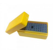 Endo Box plastic 72 Instruments, autoclavable 135* Yellow