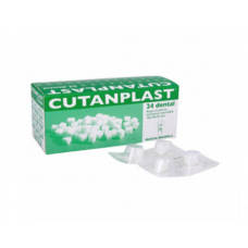 Гемостатическая губка Cutanplast 24шт  10х10х10мм