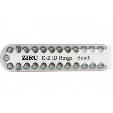 Marking ring SMALL green 25 pieces ZIRC