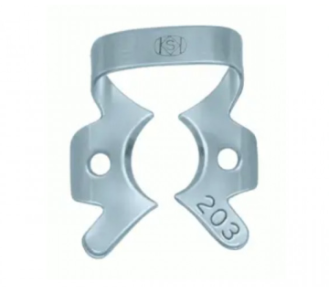 Clammer for rubber dam No. 203