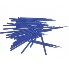 Plastic wedges on handle M (100 pcs.) Blue