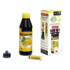 Лимонна кислота CITRIC ACID 40% 200мл для промивання Cerkamed