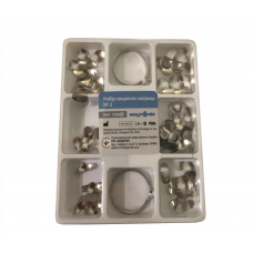 Sectional matrices Easy Smile No. 79001 SET 100pcs + rings (50microns)