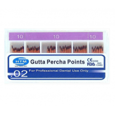 NTM Guta-percha pins 02 120pcs №10
