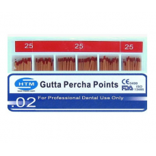 NTM Guta-percha pins 02 120pcs №25