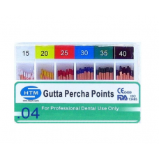 NTM gutta-percha pins 04 №15-40 60pcs