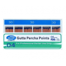 NTM gutta-percha pins 04 №30 60pcs