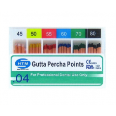 NTM gutta-percha pins 04 №45-80 60pcs