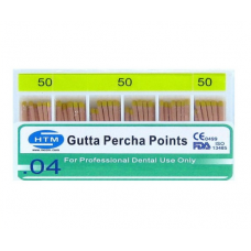NTM gutta-percha pins 04 №50 60pcs