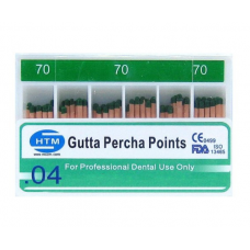 NTM gutta-percha pins 04 №70 60pcs