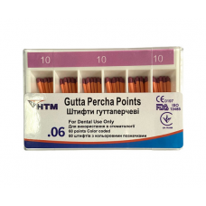 NTM Guta-percha pins 06 №10 60pcs