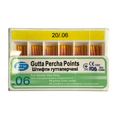 NTM Guta-percha pins 06 №20 60pcs