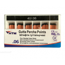 NTM gutta-percha pins 06 №40 60pcs