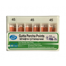 NTM gutta-percha pins 06 №45 60pcs