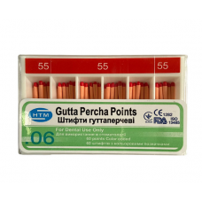 NTM gutta-percha pins 06 №55 60pcs