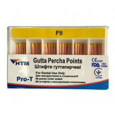 NTM gutta-percha pins F5 60pcs