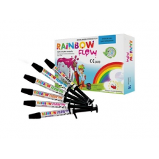 Rainbow flow набор Рейнбоу флоу Цветной жидкотекучий композит