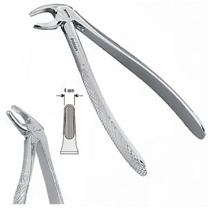 Children's extraction forceps No. 38 (DE.500.380) Falcon bottom cutters and clickers