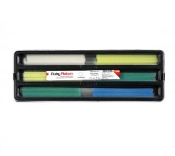 Strips for polishing RubyPlaton 75 pcs. Blue-green-yellow-white