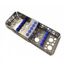 SIM-80\c\5 Cassette for sterilization (5 instruments) blue