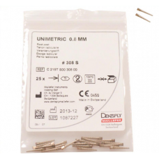 Titanium pins Unimetric Dentsply Sirona (25pcs) 308S