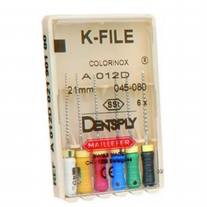 K-файлы K-file Dentsply Maillefer 31мм №10 6шт
