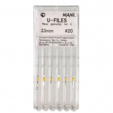 Mani U-files No. 08 (6 pcs) U-File MANI