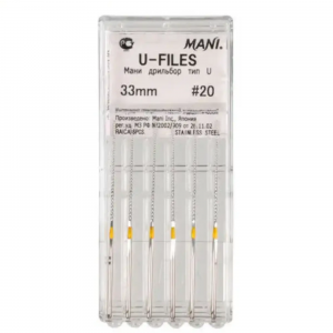 Mani U-files No. 30 (6 pcs) U-File MANI