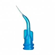 Эндоиголка для промывки, пластиковая Micro Capillary, 1шт, 10мм, синяя, №1121