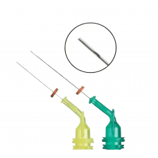 Endo-needle with two side holes NaviTip Sideport, 0.27mm green