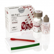 GC Fuji I (Fuji 1), glass ionomer cement for fixation of GC crowns and bridges