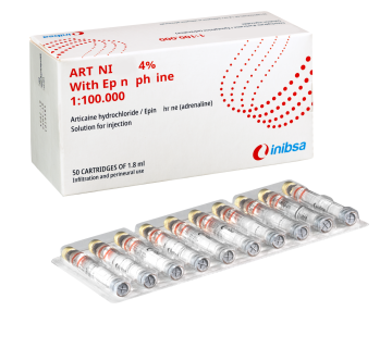 ART NIBSA with Epinephrine 1:100,000 pack