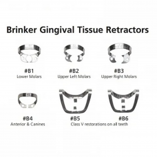 Кламери B1 1шт для сильно зруйнованих зубів Hygenic® Brinker Clamps