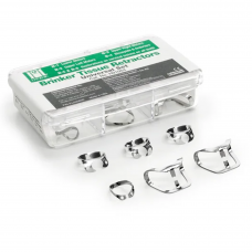 A set of clamps for severely damaged teeth Hygenic® Brinker Clamps