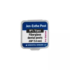 Jen-EsthePost Pre-Silanized fiberglass posts, 6pcs No. 1 "blue"