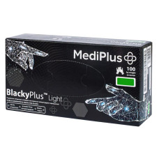 Рукавички нітрилові BlackyPlus light чорні L