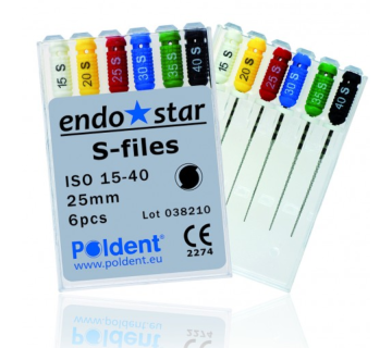 Endostar S - files, ЕС-Файли Poldent №20, 28 мм фото 1