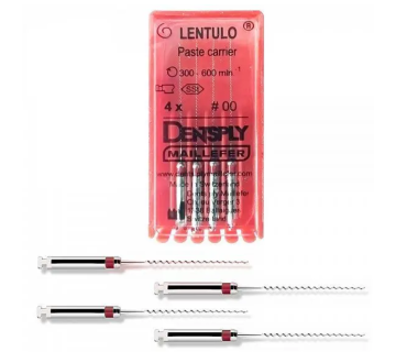 Lentulo (Lentula) channel filler, channel fillers No. 1 25 mm (4 pcs. in a package)