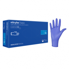 Nitrile gloves Nitrilex CLASSIC BLUE, nitrilex 50 pairs/100 pcs, S