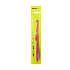 Spokar Mono-bundle toothbrush, pink